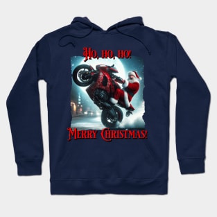 Ho Ho Ho Wheelie Hoodie